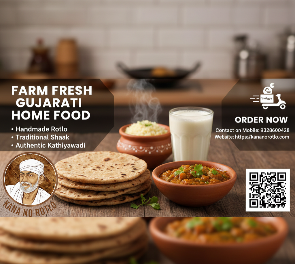 Kana No Rotlo Now Available on Swiggy – Order Fresh Gujarati Home Food