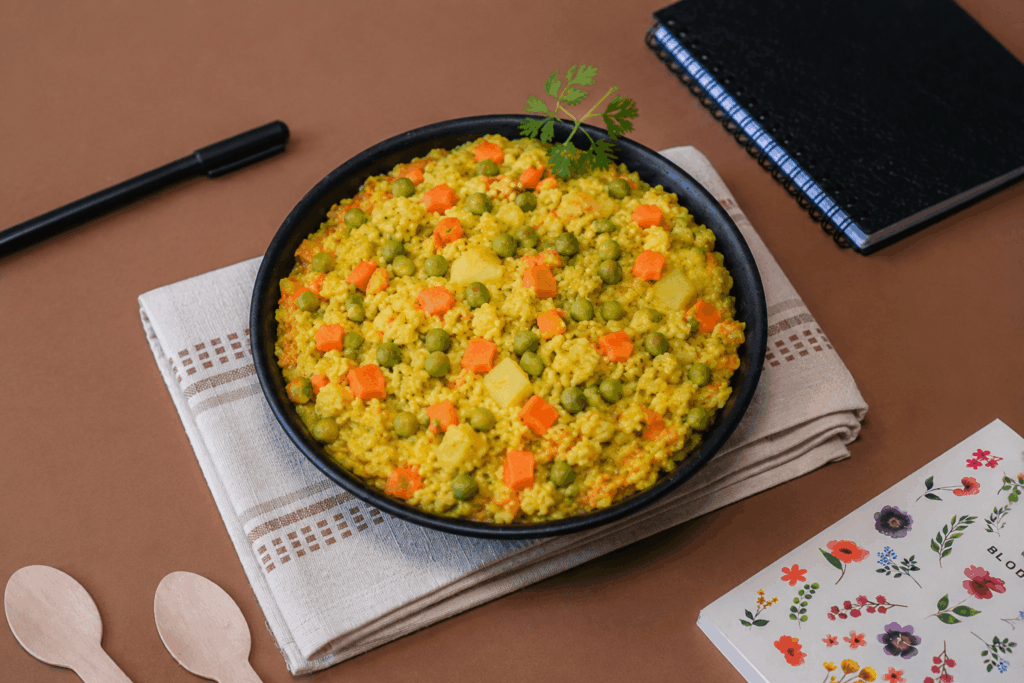 Jain Vegetable Khichdi