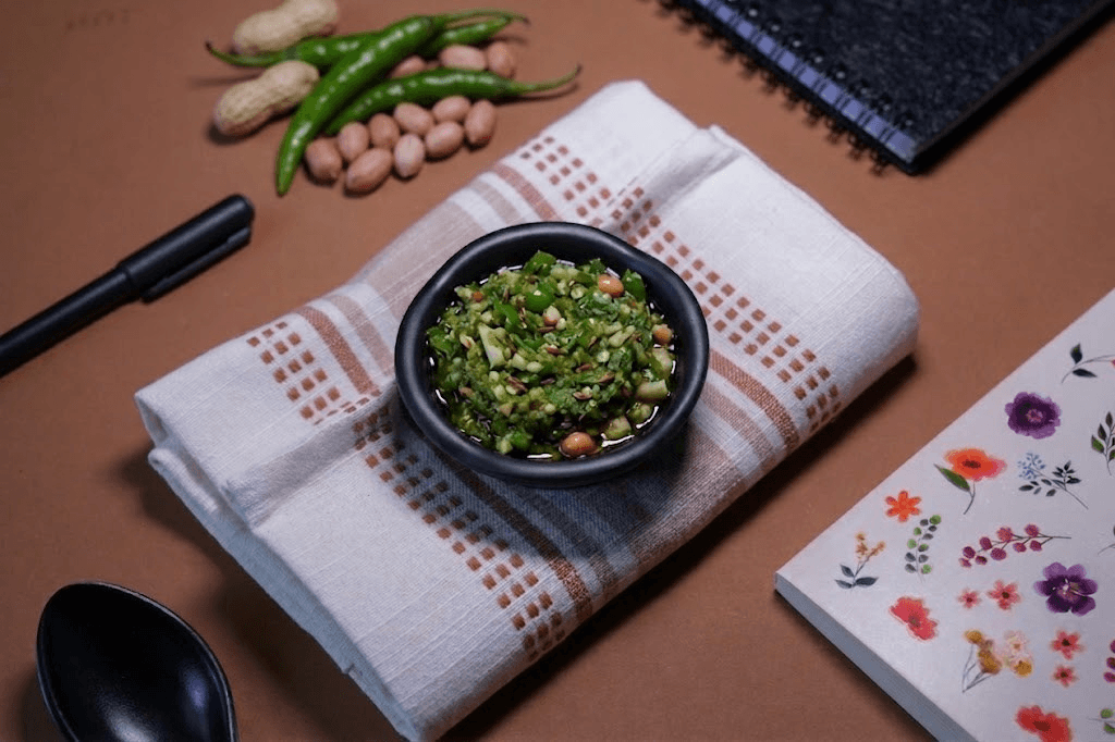 Healthy Thecha Chutney