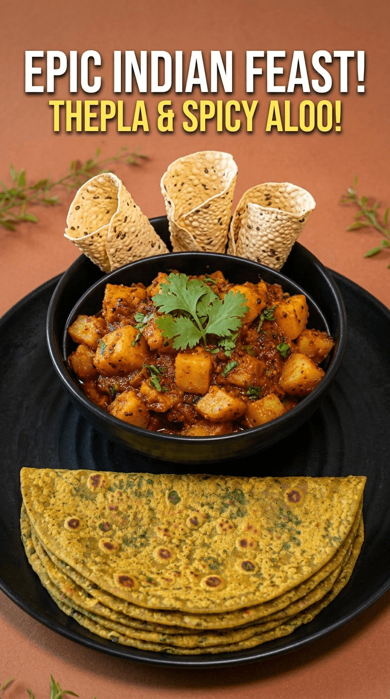 Homemade Gujarati Thepla, Sukhi Bhaji & Thepla Sukhi Bhaji Combo in Ahmedabad